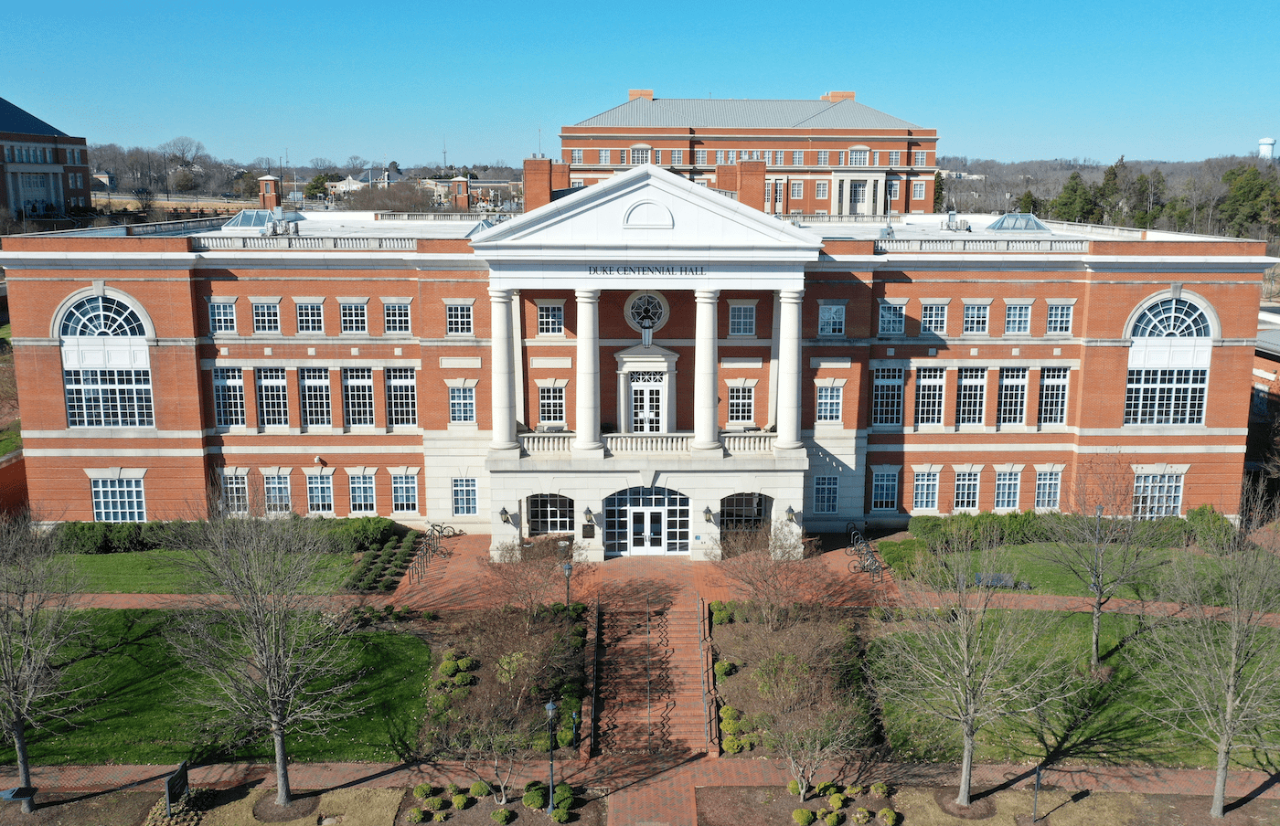 Exterior of Duke Centennial Hall
