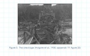 Engineering prints for the The Collapse of the Quebec Bridge, 1907