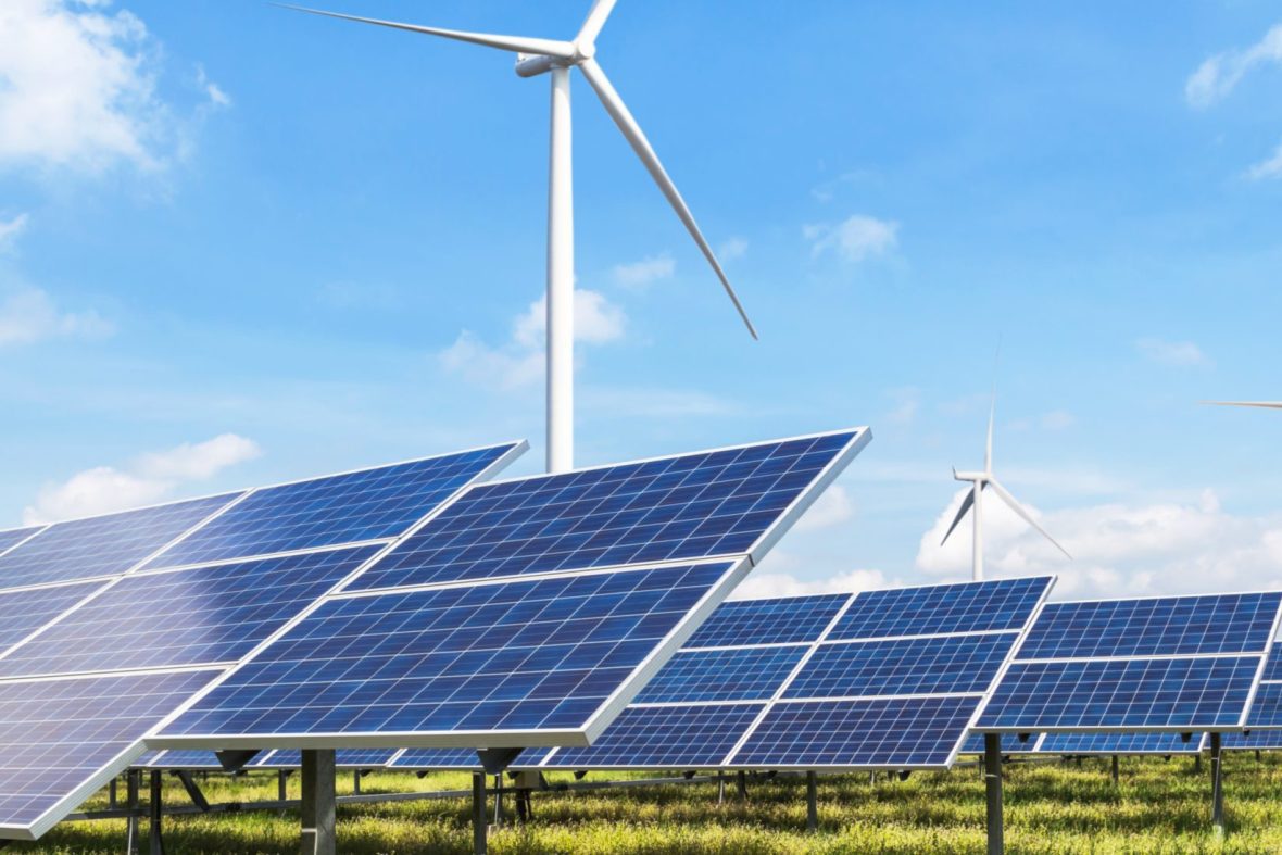 Solar Panels and Wind Turbines