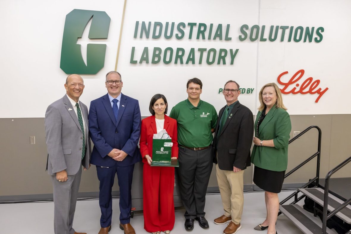 Industrial Solutions Lab dedication ceremony