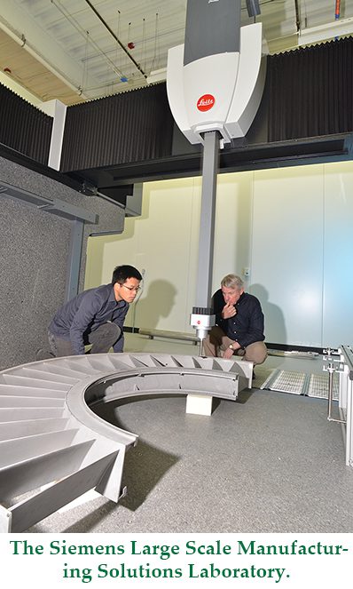 The Siemens Large scale manufacturing solutions lab