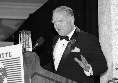 Bill Lee at a ceremony