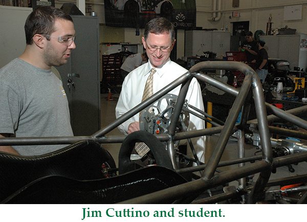 Jim Cuttino and Student