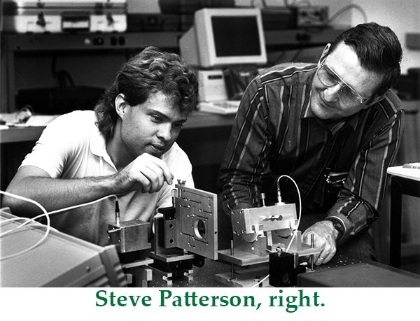 Steve Patterson, right