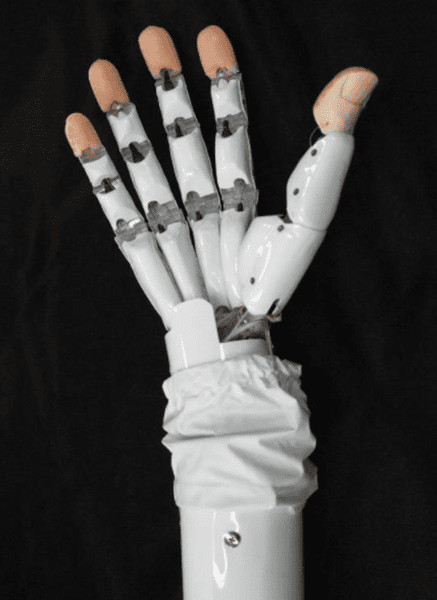 3d model of a robotic hand
