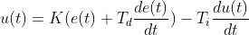 Pd Controler equation 3