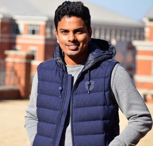 Vivek on campus