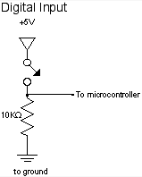 Digital switch input circuit