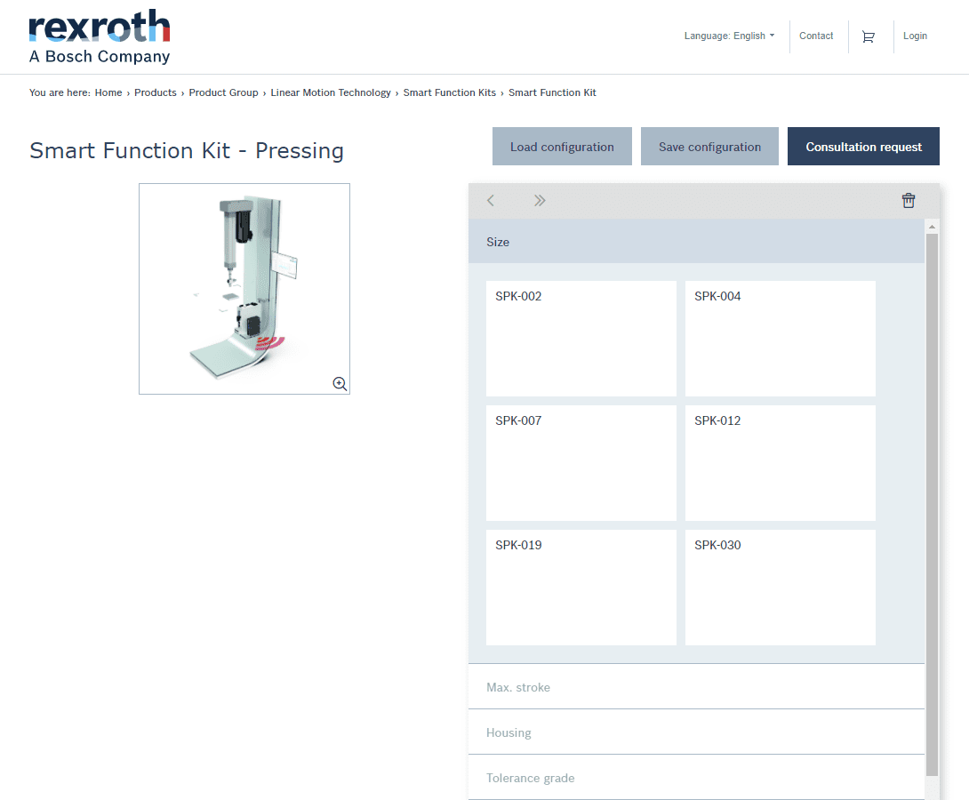 Smart Function Kit for Pressing Configurator